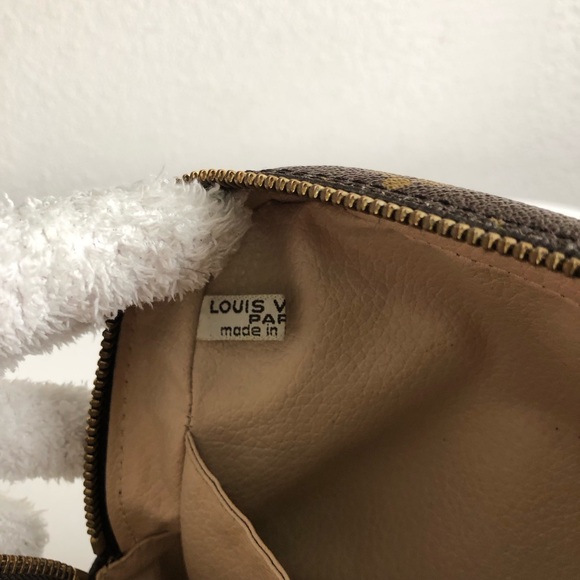 LV Paris Toilette 23 Bag. Date Code: TH January 1988 inside pocket under tag. - Picture 16 of 16